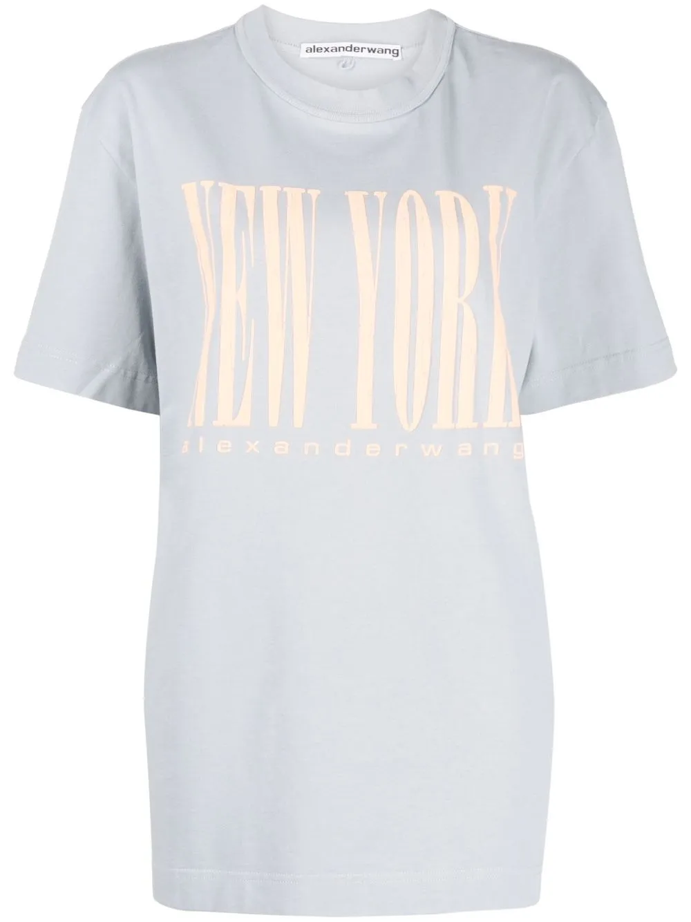 

Alexander Wang New York print T-shirt - Blue