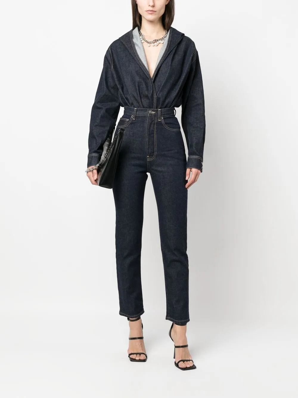 Alaïa high-waisted slim-fit jeans | Skinny Jeans | Image 2