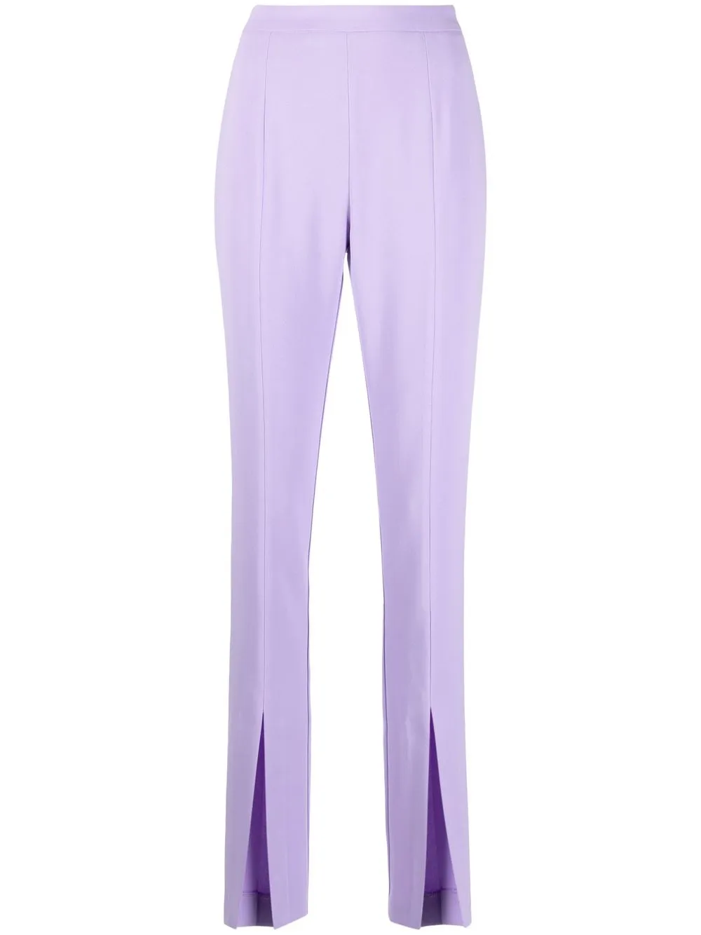 

PINKO pantalones con abertura en la parte delantera - Morado