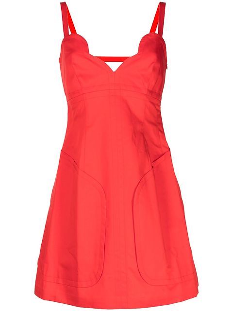 Oroton Kleid mit Wellenborten