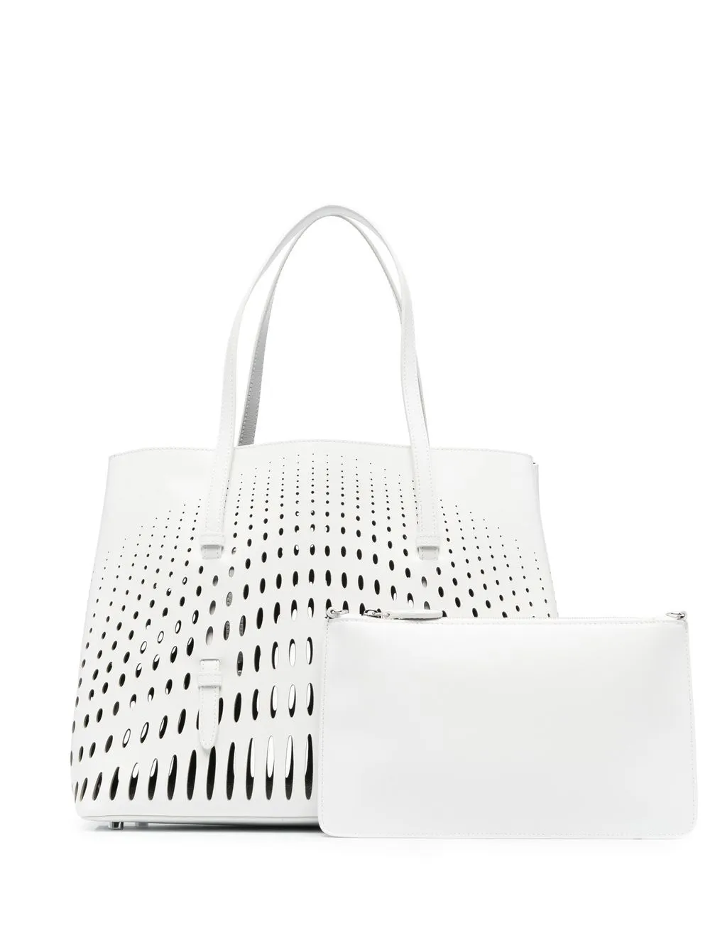 Alaïa tote Mina 32 | blanco | Image 1