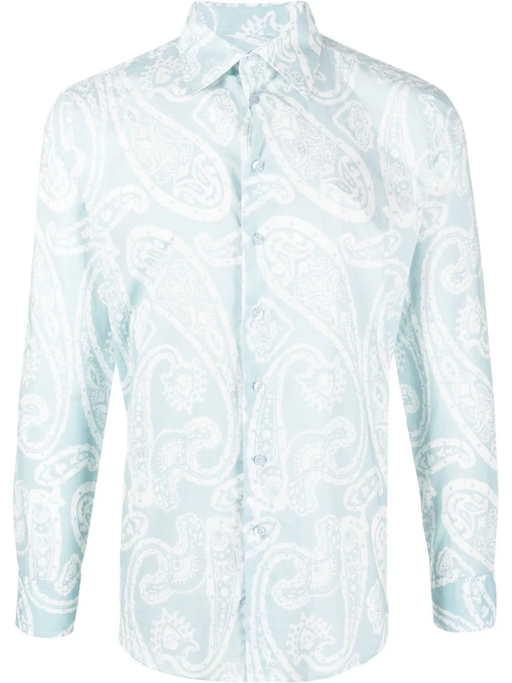 paisley white shirt