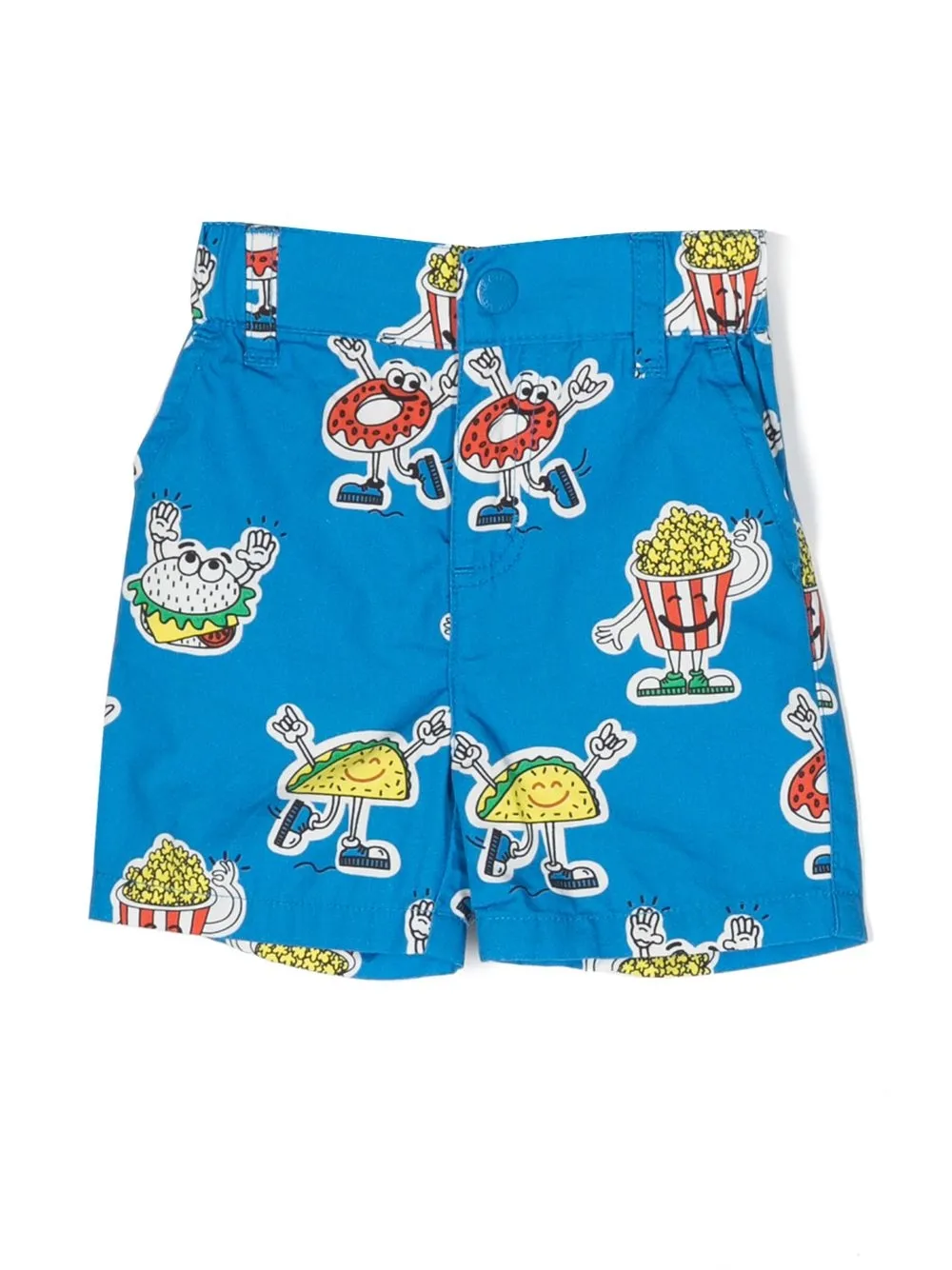 

Stella McCartney Kids graphic-print swim shorts - Blue