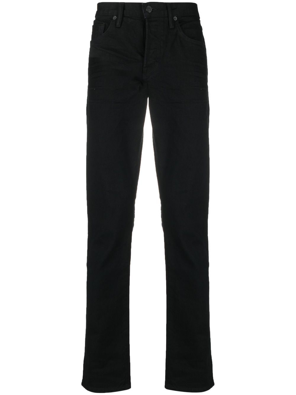 Tom Ford Mid -rise Slim-fit Jeans In Blue