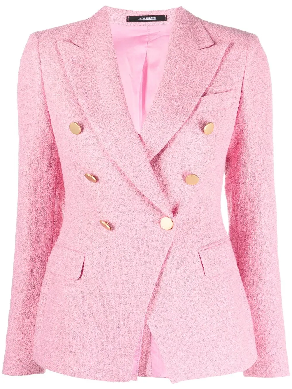 

Tagliatore double-breasted blazer - Pink