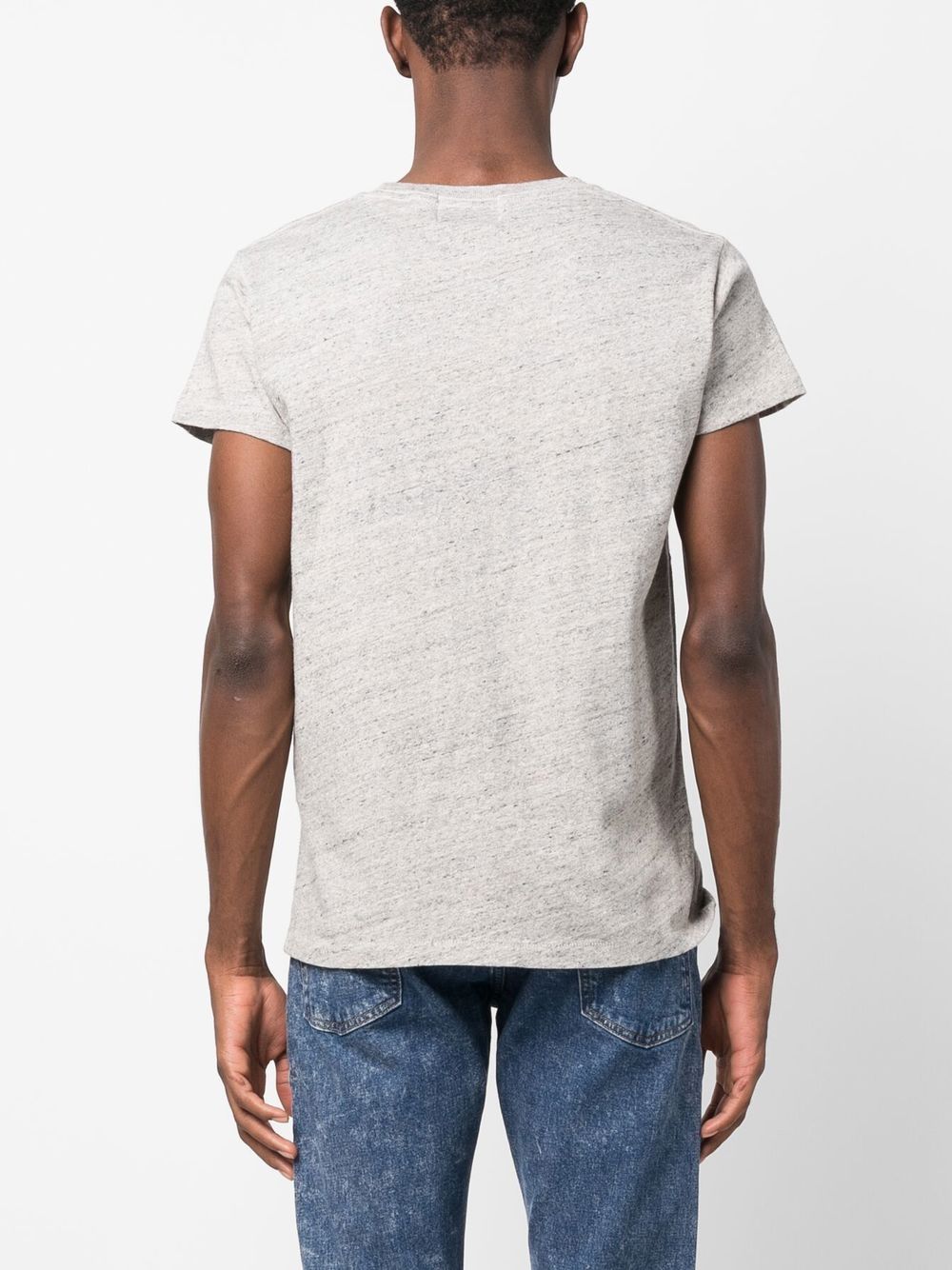 Shop Levi's Patch Pocket Cotton T-shirt In Grey