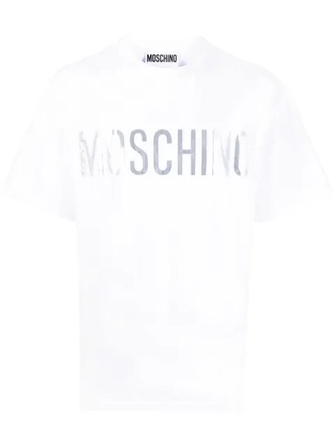 Moschino cotton logo-print t-shirt