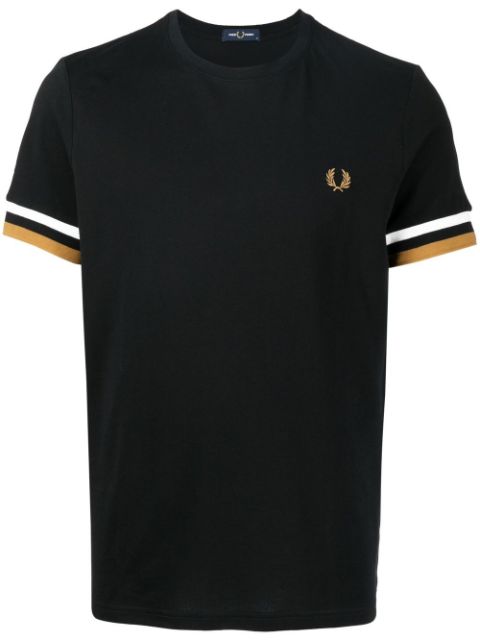 Fred Perry - embroidered-logo crew-neck T-shirt