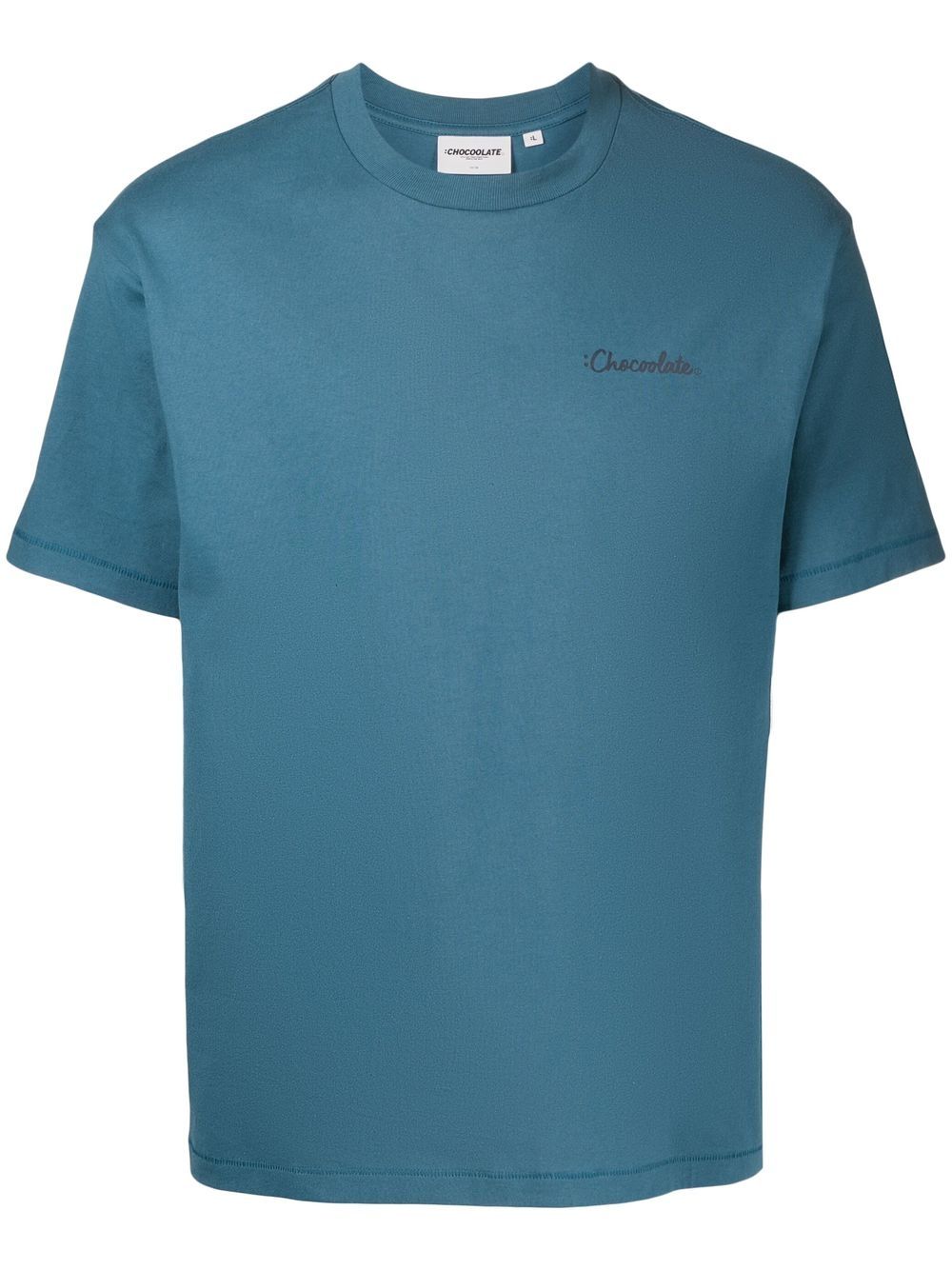 Chocoolate Logo-print T-shirt In Blue