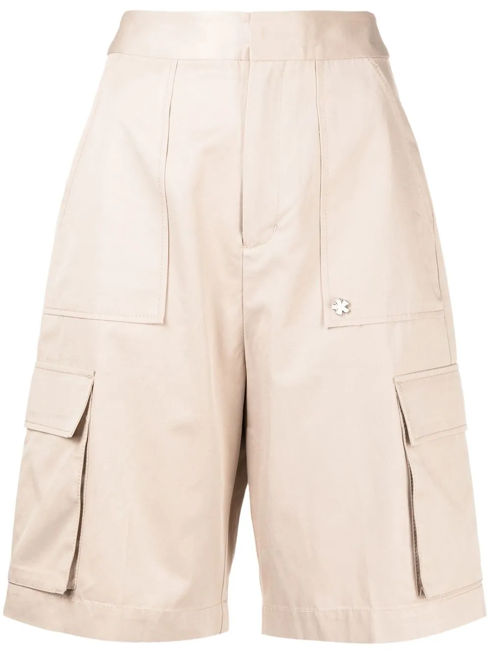 

BAPY BY *A BATHING APE® cargo-pockets knee-length shorts - Neutrals