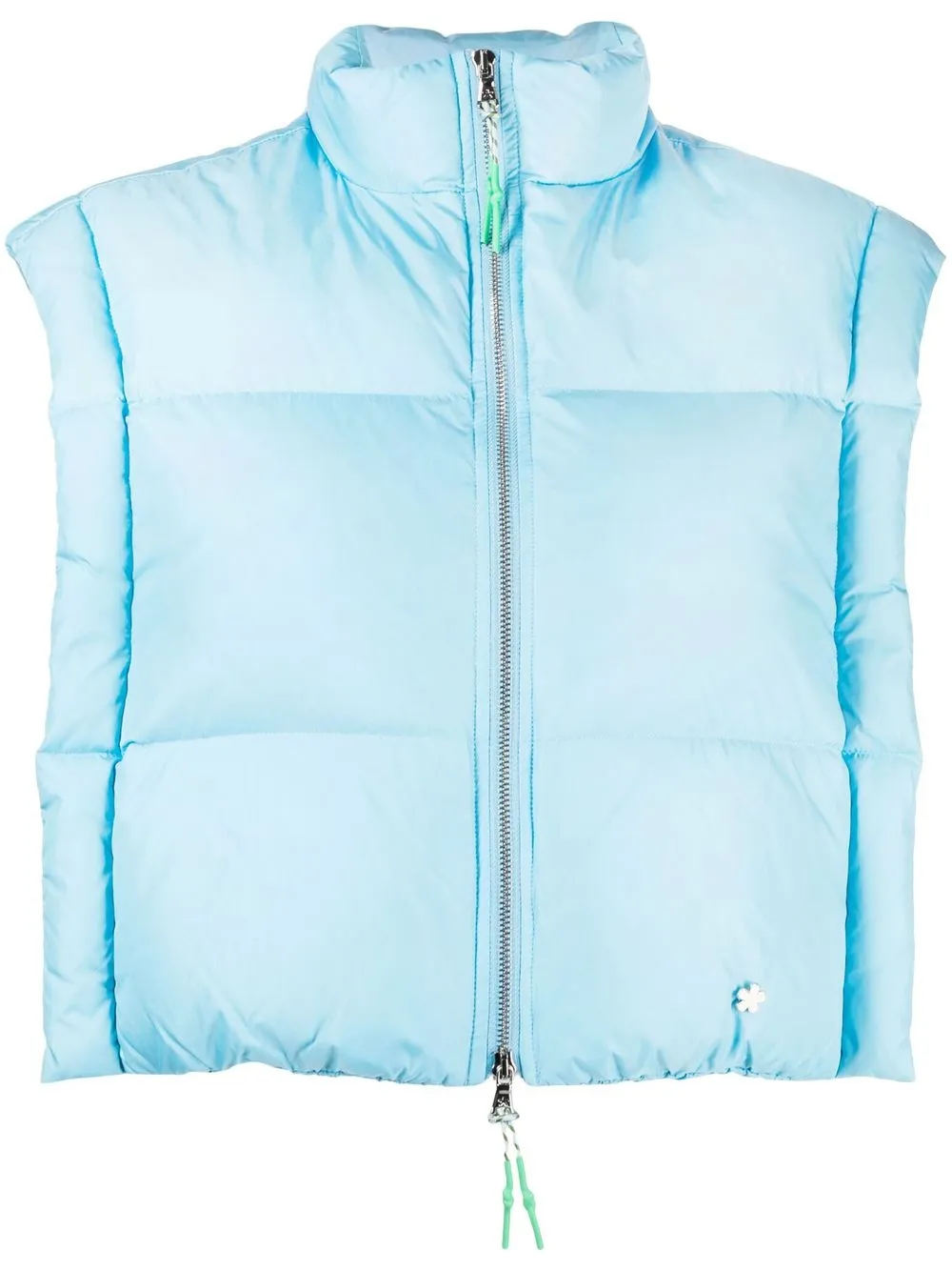 

BAPY BY *A BATHING APE® chaleco corto con diseño capitonado - Azul