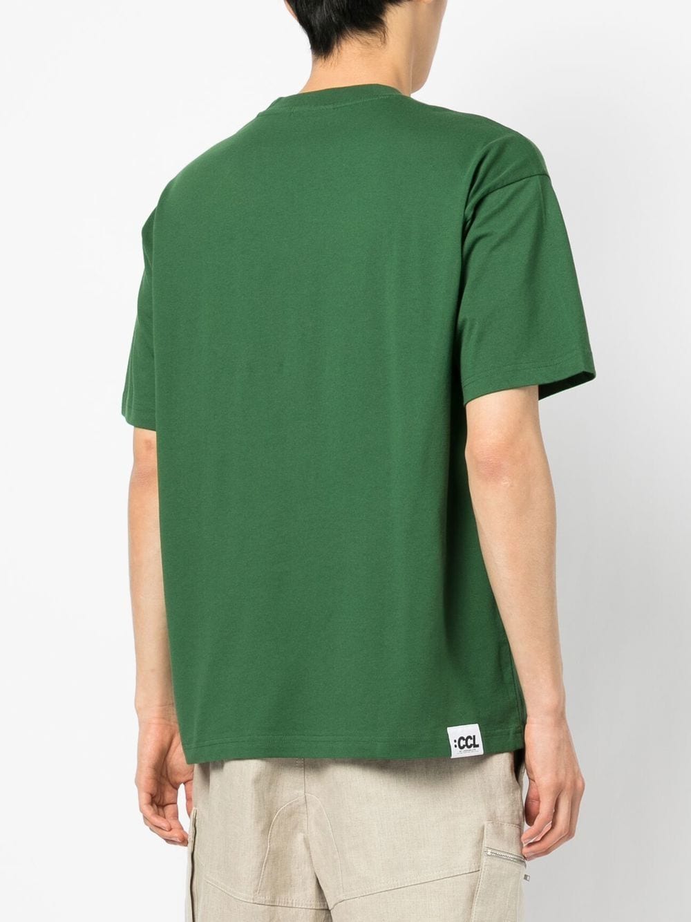Shop Chocoolate Logo-print T-shirt In Green