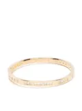 APM Monaco Morse Code bangle bracelet - Gold