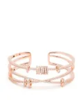 APM Monaco rose-gold open cuff bracelet