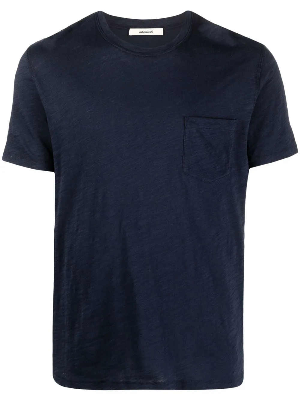 

Zadig&Voltaire slub textured crew-neck T-shirt - Blue