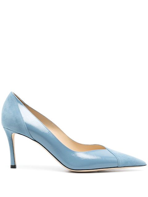 Jimmy Choo Cass 70mm leather pumps