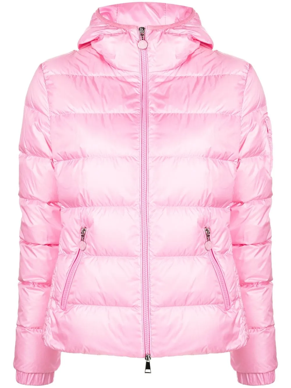 

Moncler zip-up padded jacket - Pink