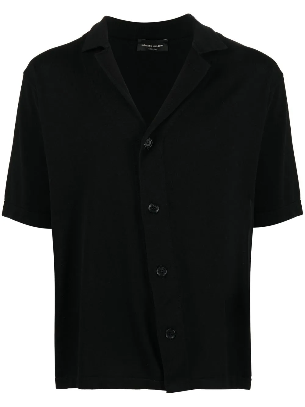 

Roberto Collina camisa manga corta - Negro