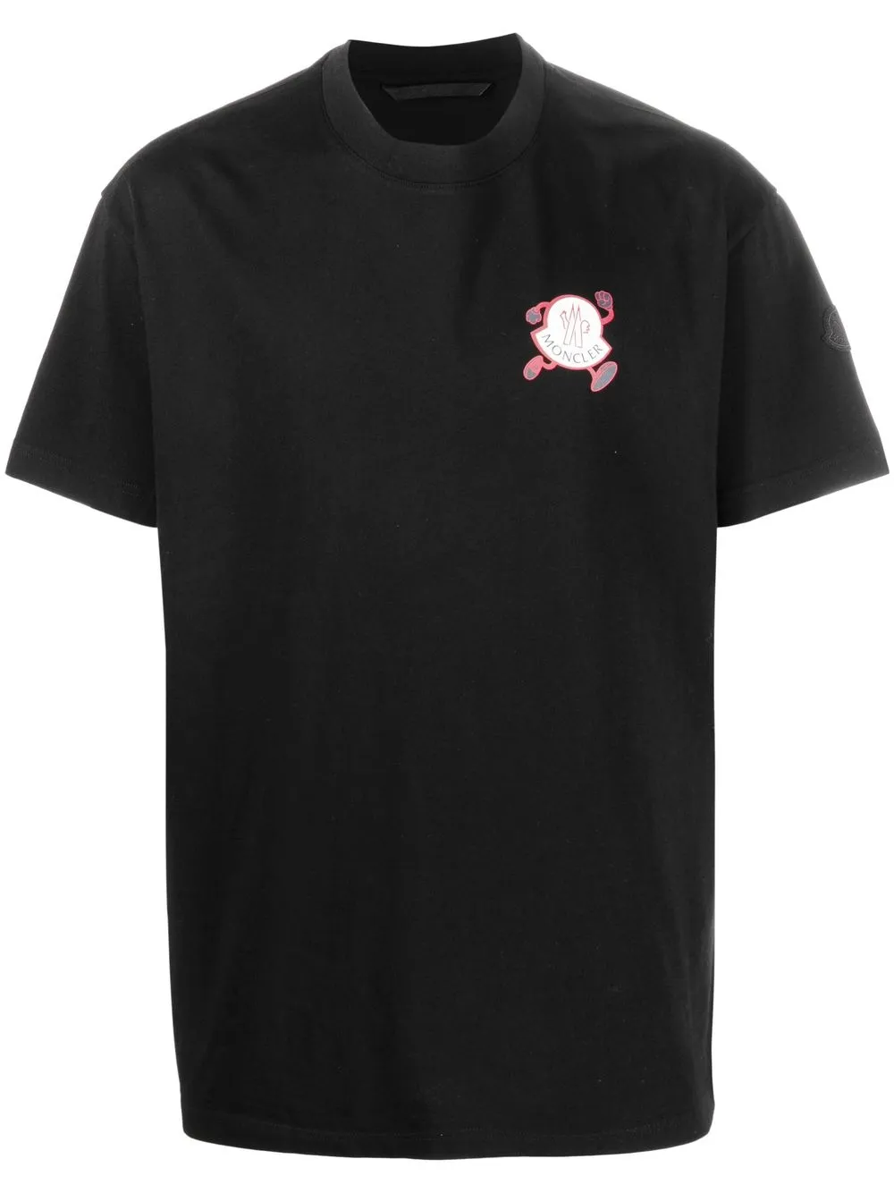 

Moncler logo-print cotton T-shirt - Black