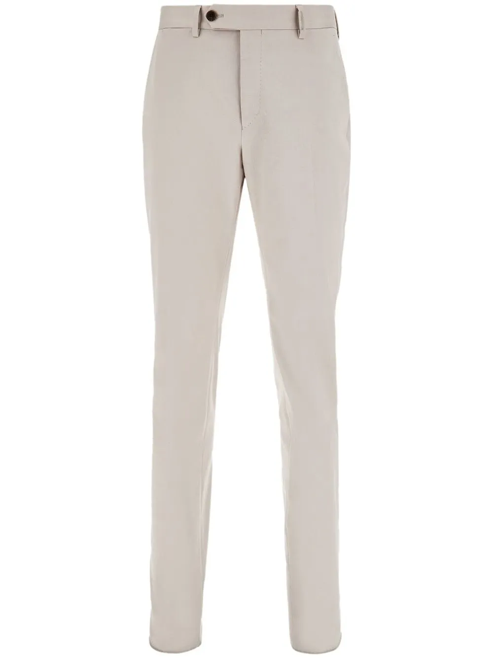 

Ferragamo cotton chino trousers - Neutrals