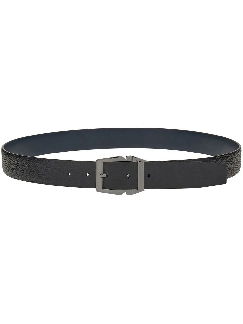 

Ferragamo cinturón ajustable texturizado - Negro