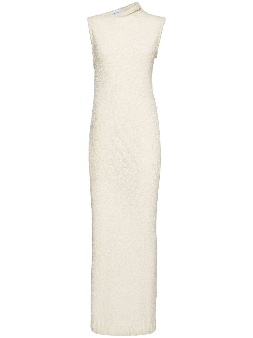 Ferragamo Sleeveless Dress In White