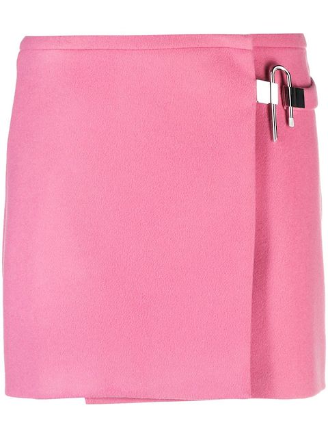 Givenchy U-lock high-waist skirt