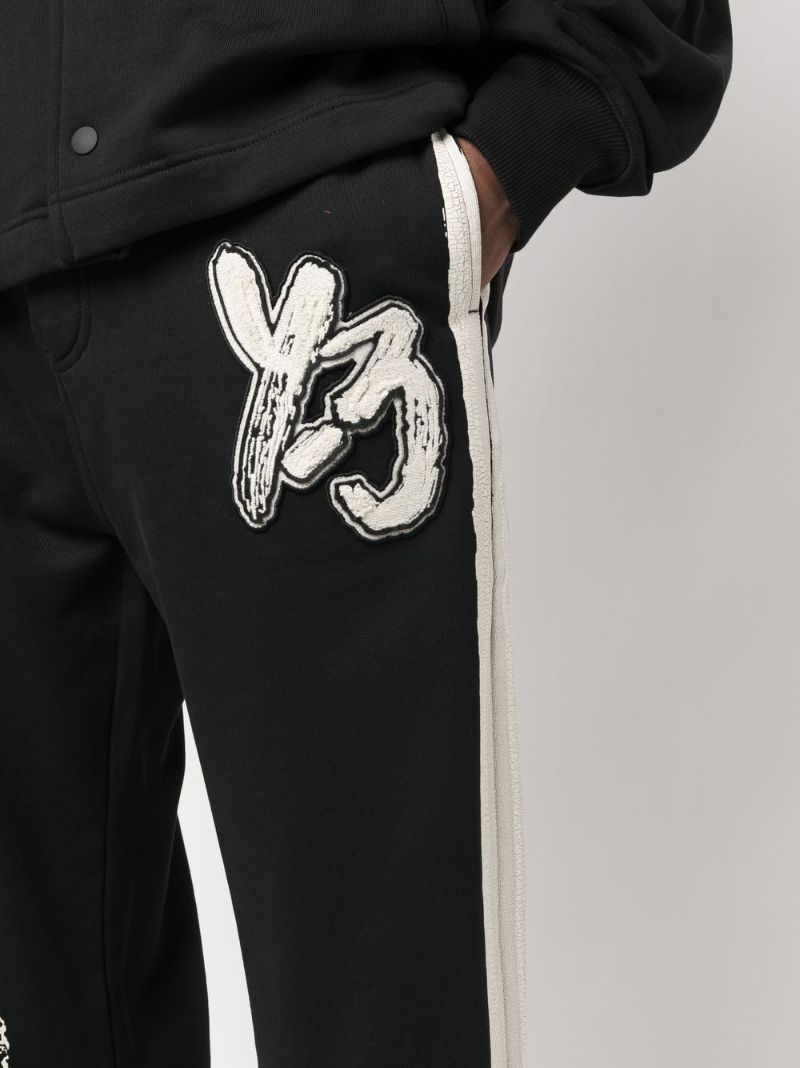 logo-print track pants