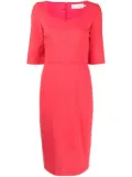 JANE Paloma pencil midi dress - Red