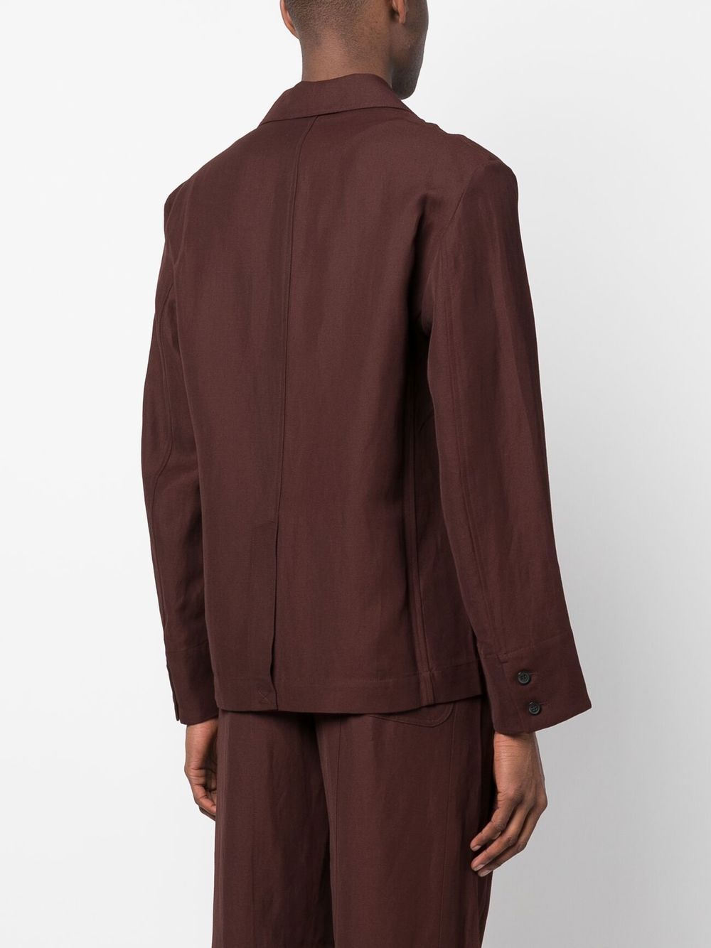 Jacquemus notched lapels single-breasted jacket Men