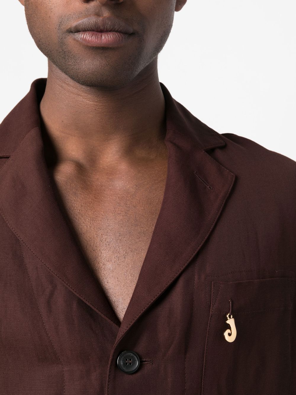 Jacquemus notched lapels single-breasted jacket Men