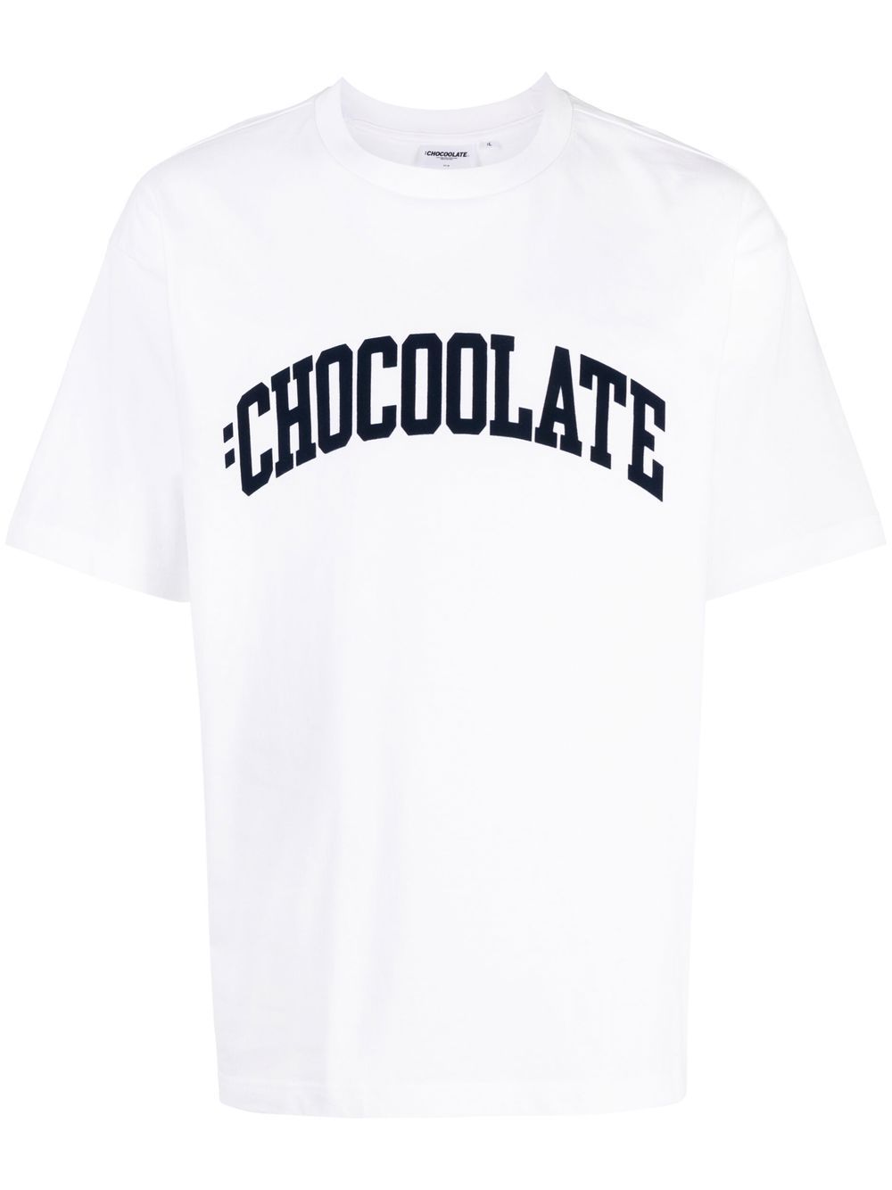 Chocoolate Logo-print T-shirt In White