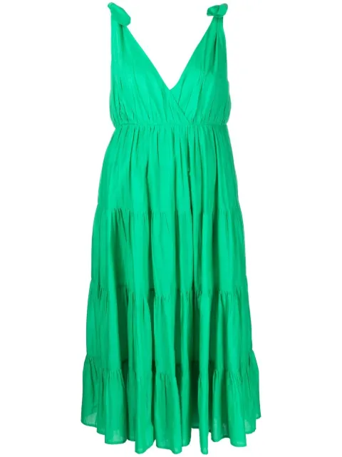 Merlette adjustable tie straps cotton dress
