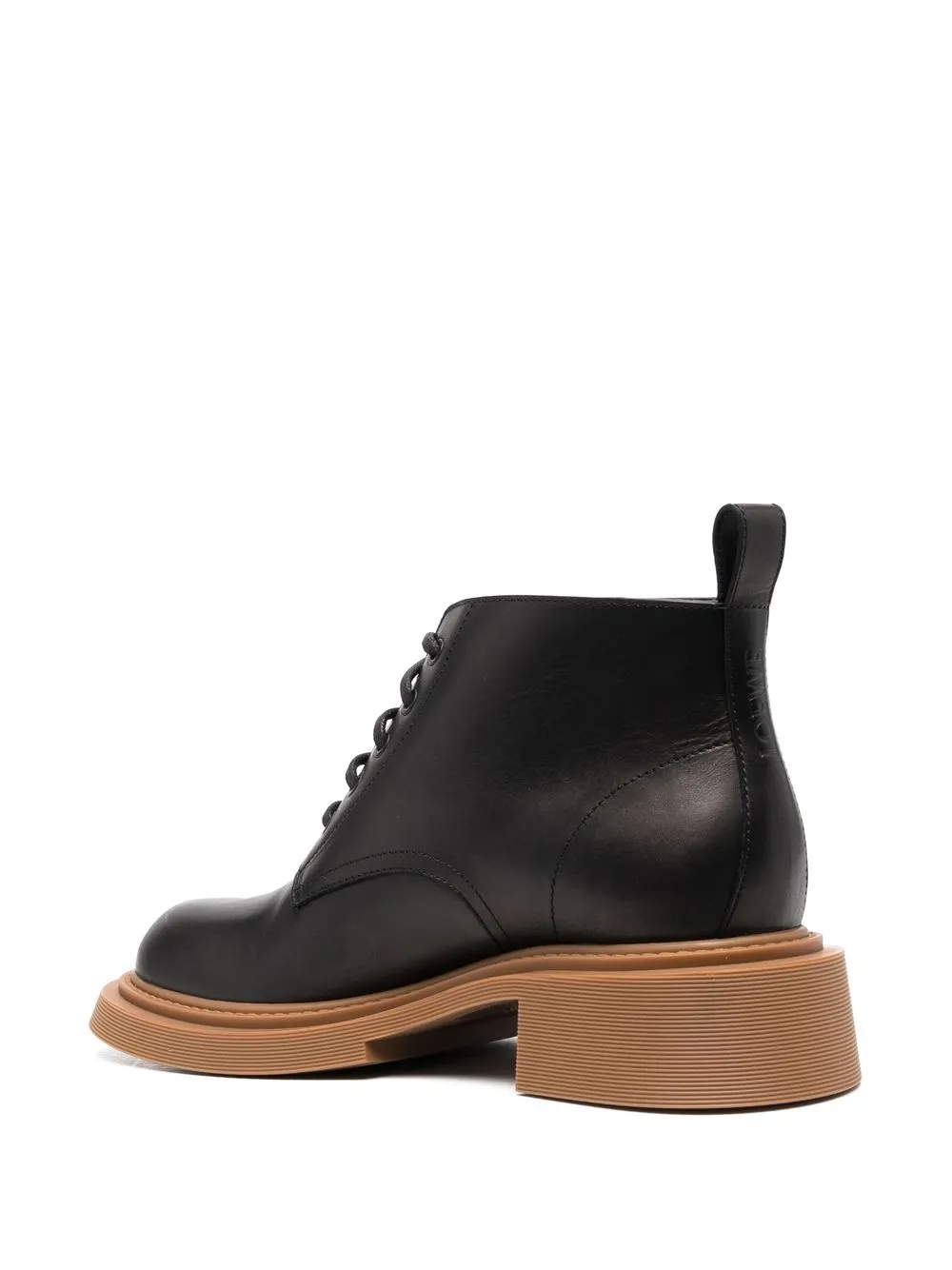 LOEWE Enkellaarzen met veters Zwart