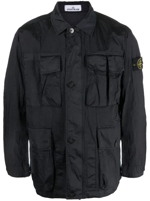 Coupe-vent léger à patch Compass - Stone Island - Modalova