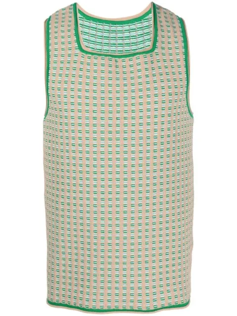 Jacquemus Le Macio jacquard knitted vest