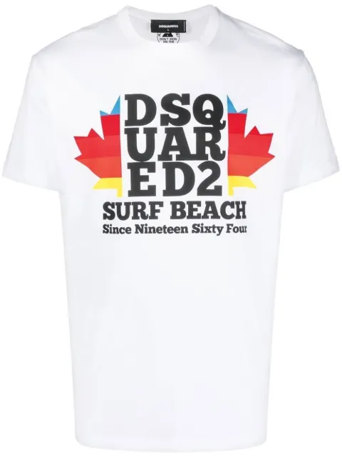 DSQUARED2 logo-print cotton T-shirt