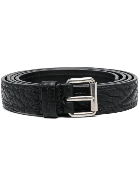 Prada textured-finish buckle-fastening belt
