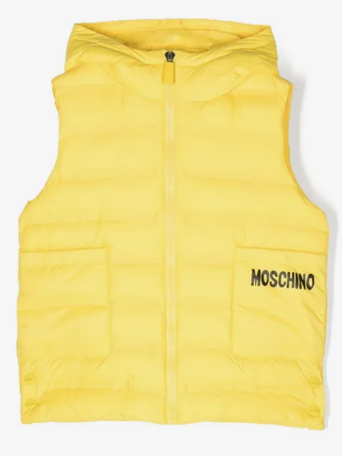 Moschino Kids gilet matelassé Teddy Bear