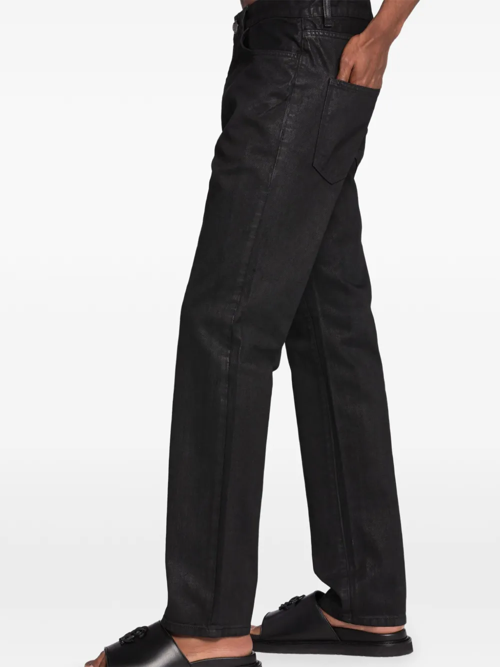 Roberto Cavalli Straight jeans Zwart