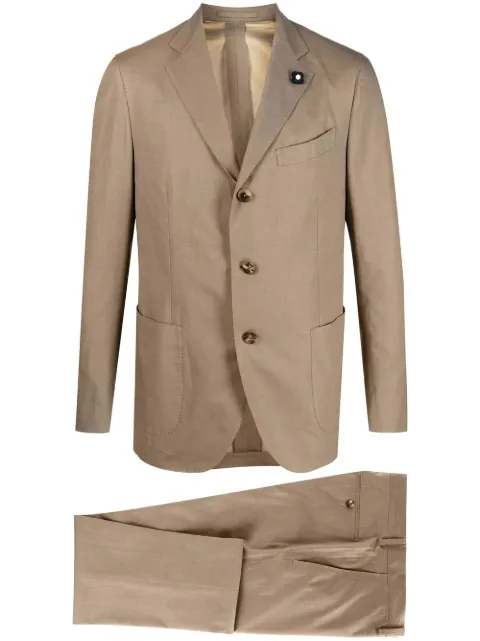 Lardini single-breasted two-piece suit