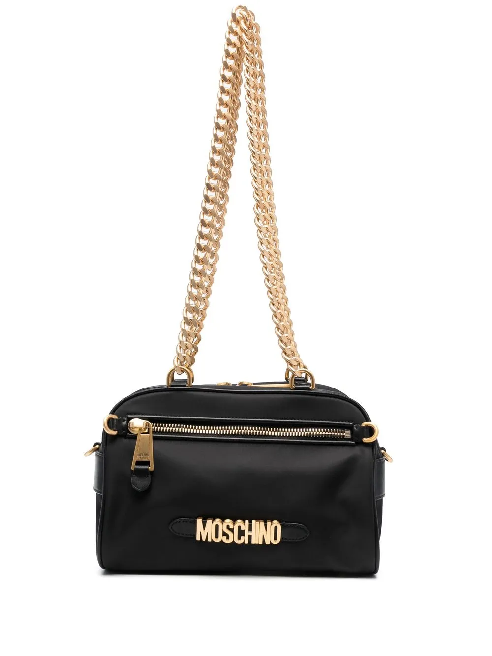 

Moschino bolsa de hombro con letras del logo - Negro