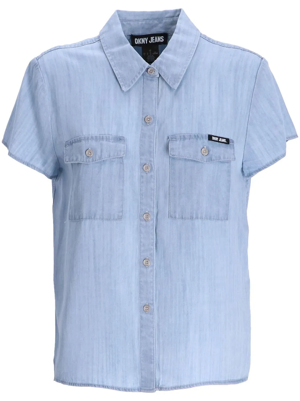 

DKNY Double-Pocket Button-Up shirt - Blue