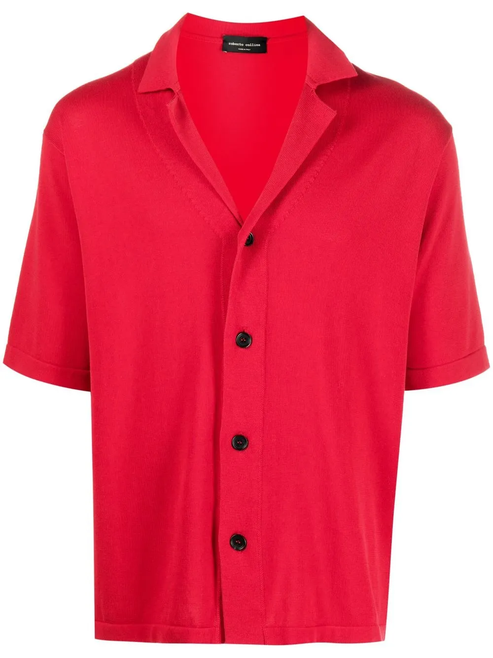 

Roberto Collina cotton shortsleeved shirt - Red