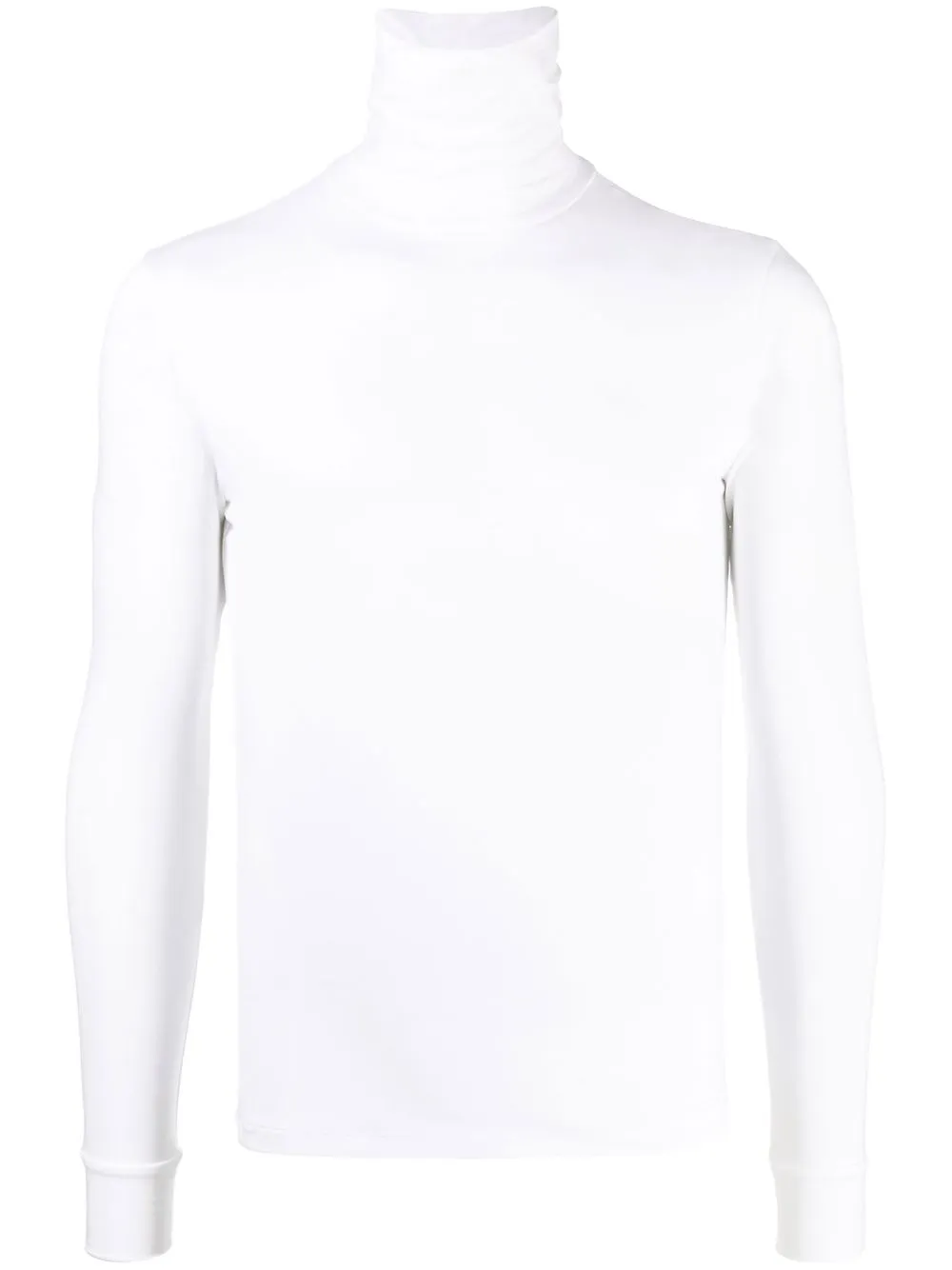 

Raf Simons graphic-print long-sleeve jersey top - White