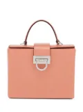 Ferragamo Trifolio Box leather tote bag - Pink