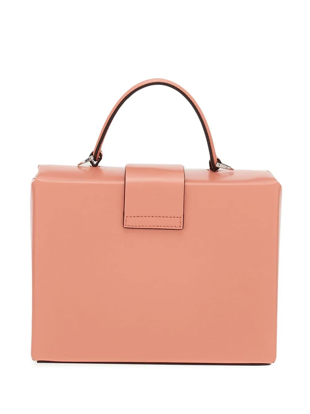 Ferragamo Trifolio Box Leather Tote Bag In Rosa