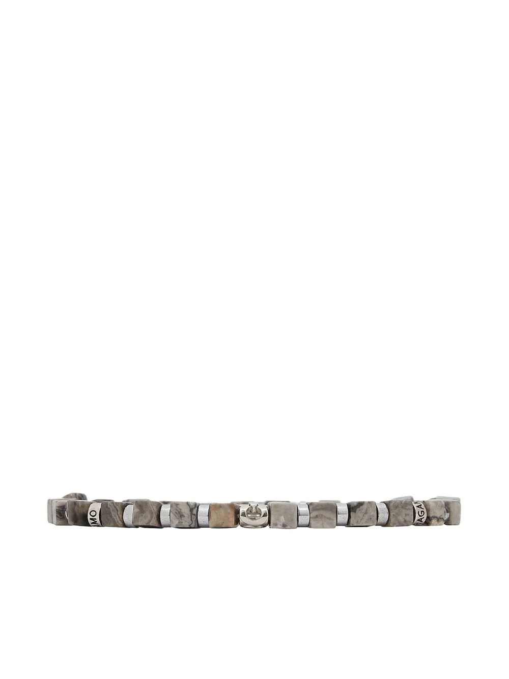 

Ferragamo pulsera con cuentas - Gris