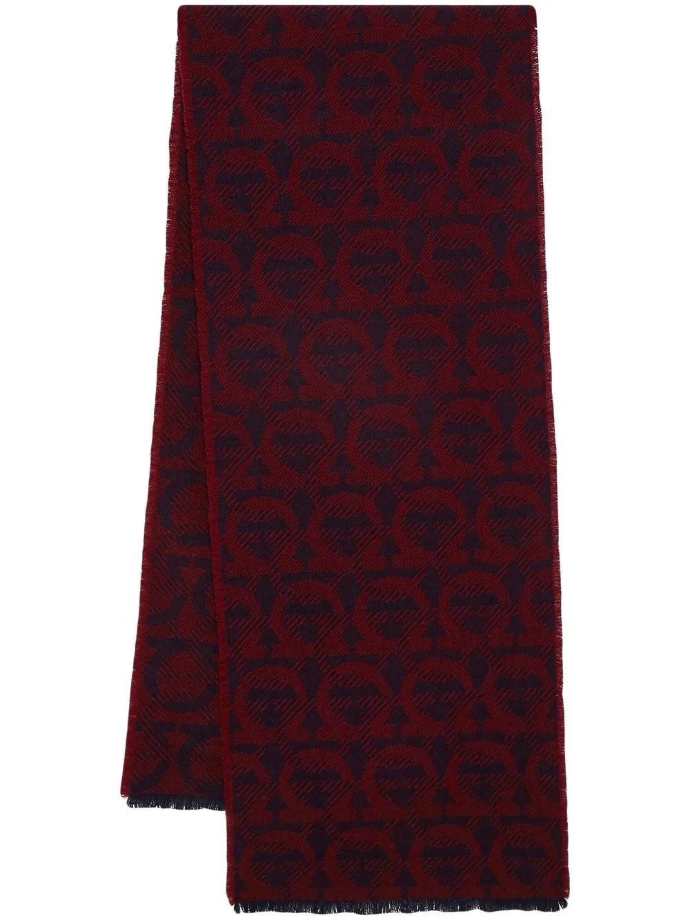

Ferragamo bufanda Gancini - Rojo