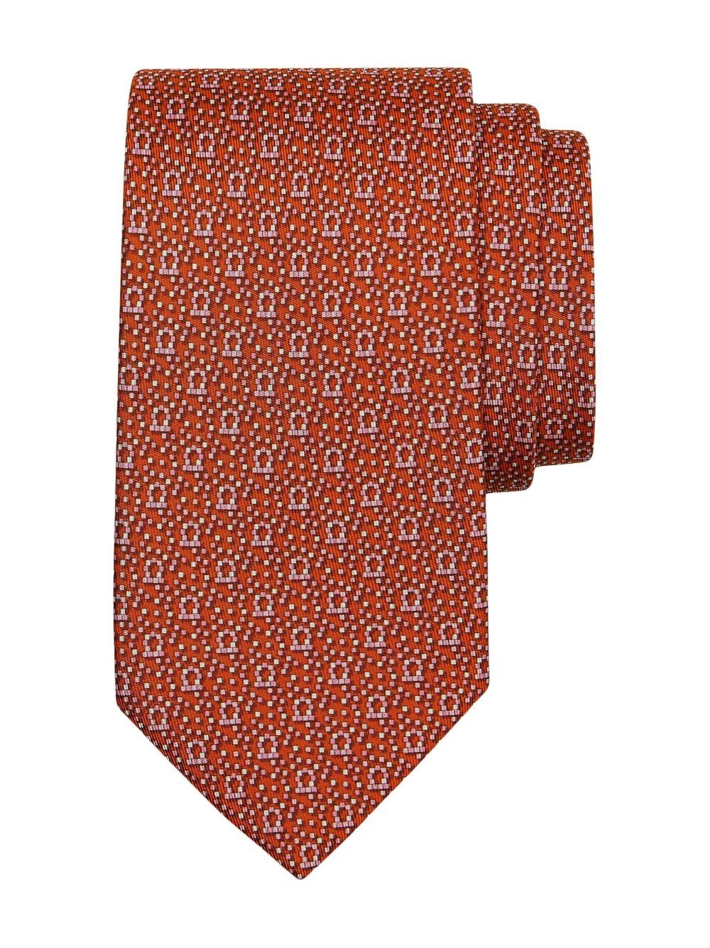 Ferragamo Zijden stropdas - Oranje